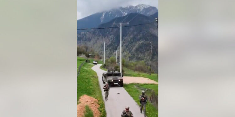 Makedonski vojnici Kfora patrolirali na Kosovu