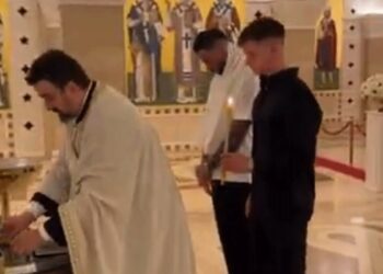 Luka Vildoza prešao u pravoslavlje zbog venčanja sa srpskom odbojkašicom (VIDEO)