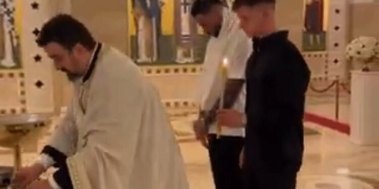 Luka Vildoza prešao u pravoslavlje zbog venčanja sa srpskom odbojkašicom (VIDEO)