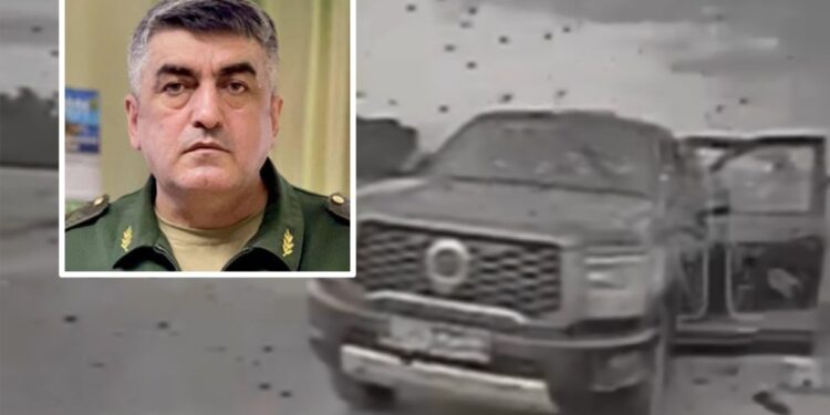 Objavljen snimak napada u kojem je ruski general ostao bez ruke i noge (VIDEO)