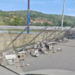 Pao zid bazena u varoši kraj Leskovca