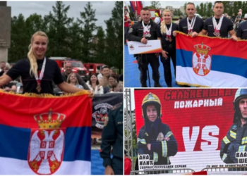 Zlatna Ana: Najbolji vatrogasac na svetu Nišlijka