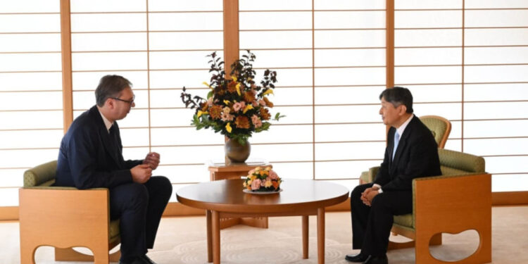 Predsednik Srbije kod japanskog cara: Nova stranica u odnosima Srbije i Japana