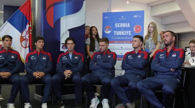 Niš u znaku tenisa: Srbija spremna za borbu u Dejvis kupu