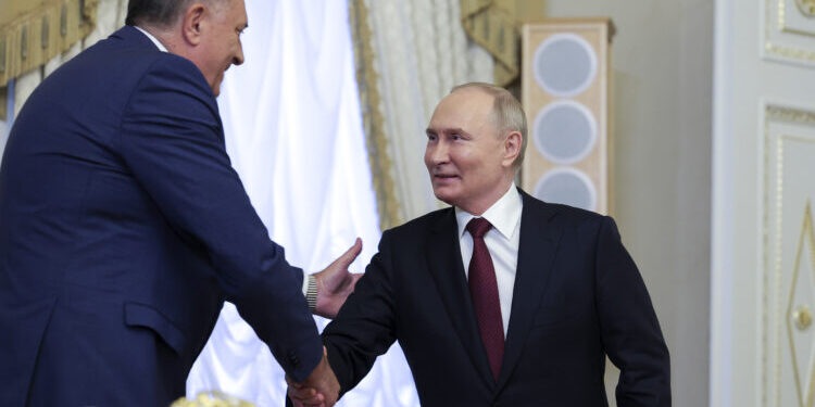 Dodik sa Putinom danas u Sočiju