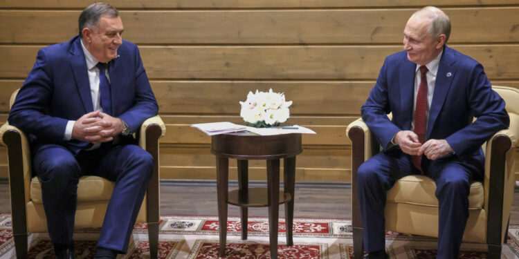 Dodik imao molbu za Putina