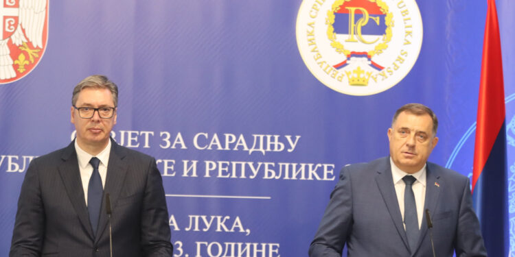 Dodik: Nisam u svađi sa Vučićem