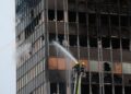 Veliki požar u Zagrebu: Gori novinska kuća Vjesnik (VIDEO)