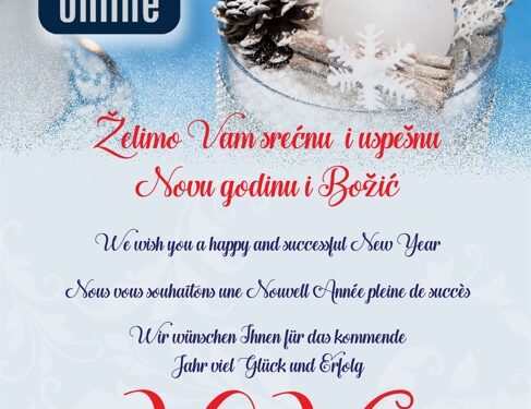 Portal Vesti online vam želi srećnu Novu godinu i Božić!