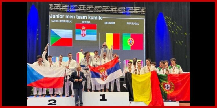 Srpski karate oduševio Evropu: Mladi doneli medalje iz Portugalije
