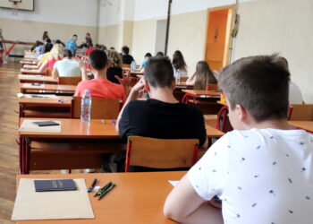 Pao plafon u školi u Nišu