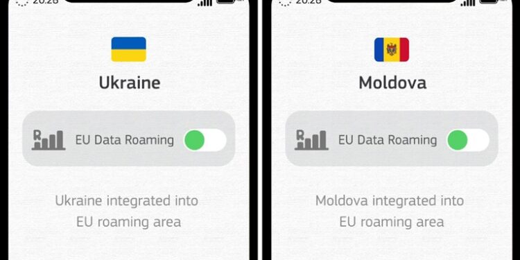 Evropska unija ukinula roming za Ukrajinu i Moldaviju