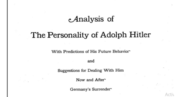 Tajni dosije američke službe iz 1943: Hitler je mazohista, paranoidik i opsednut sifilisom!