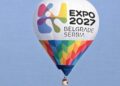 Beograd iz vazduha: Leteći balon stiže na Ušće za EXPO 2027