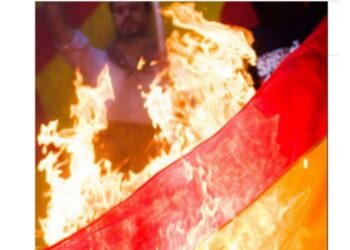 Separatisti spalili špansku zastavu: Haos sa vozovima koriste kao povod za otcepljenje!