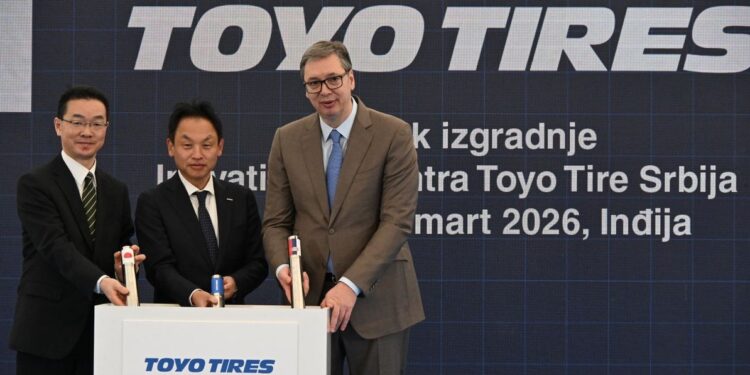 Japanski gigant Toyo Tire bira Srbiju zahvaljujući stabilnoj državnoj politici