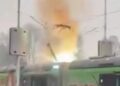 Gori tramvaj u Milanu: Putnici evakuisani nakon snažne ekplozije