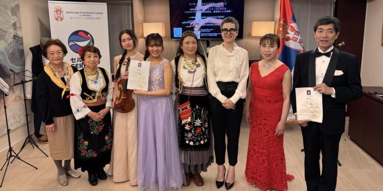 Srpska pesma odjeknula Japanom na koncertu laureata