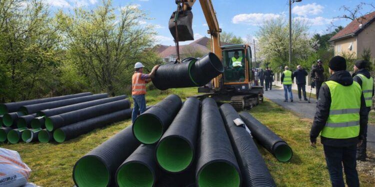 Veliki infrastrukturni radovi u Jelašnici: 1.200 metara nove kanalizacije za bolji život meštana
