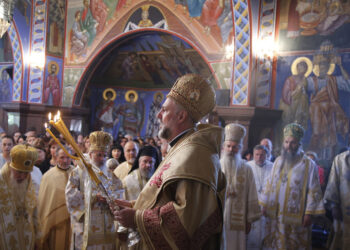 Episkop nemački Grigorije u nedelju služi u Sabornom hramu u Podgorici