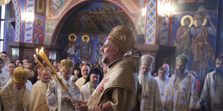 Episkop nemački Grigorije u nedelju služi u Sabornom hramu u Podgorici