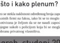 Blokadna kuharica: Bez incidenata, policije, obustavljena samo nastava – 7. DEO