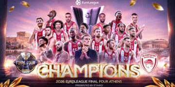 Olimpijakos osvojio Evroligu, Milutinov među šampionima Evrope