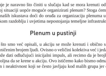 Blokadna kuharica: Plenum u pustinji – 9. DEO