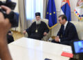 Vučić se sastao sa patrijarhom Irinejem, tema – pomoć SPC u Crnoj Gori