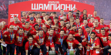 Zvezda proslavila šampionsku sezonu