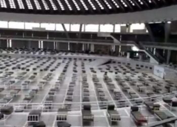 Na Beogradskom sajmu spremni kreveti za zaražene koronavirusom (VIDEO)
