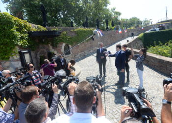 Vučić: Makronov govor na Kalemegdanu izuzetan