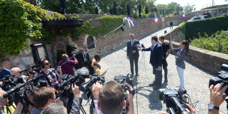 Vučić: Makronov govor na Kalemegdanu izuzetan