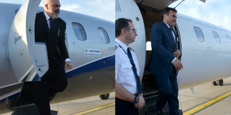 Edi Rama i Zoran Zaev doputovali u Beograd