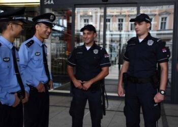 Od danas su na ulicama Beograda i kineski policajci