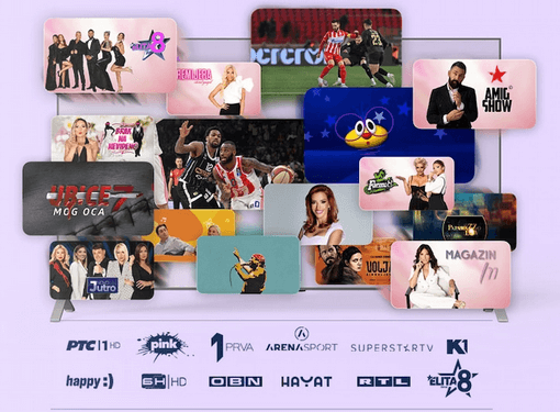 EX-YU kanali od sada na jednom mestu uz MTEL TV!