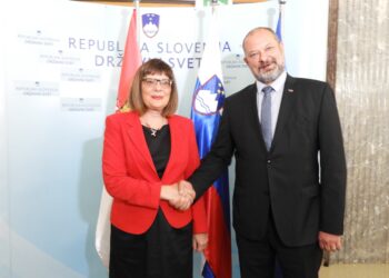 Gojković s predsednikom Državnog saveta Slovenije