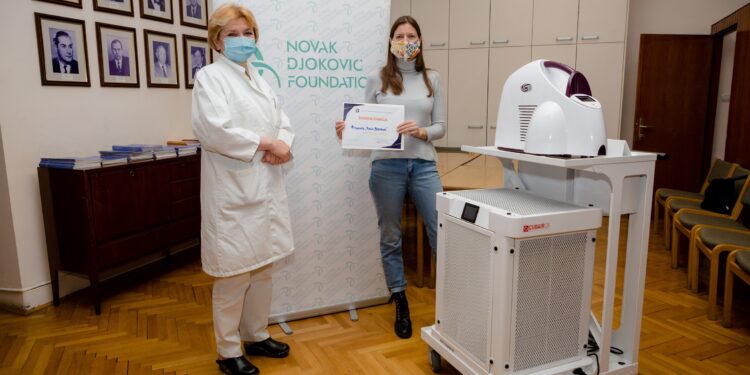 Vredna donacija Fondacije Novak Đoković Institutu za onkologiju i radiologiju i Klinici za neurohirurgiju KCS