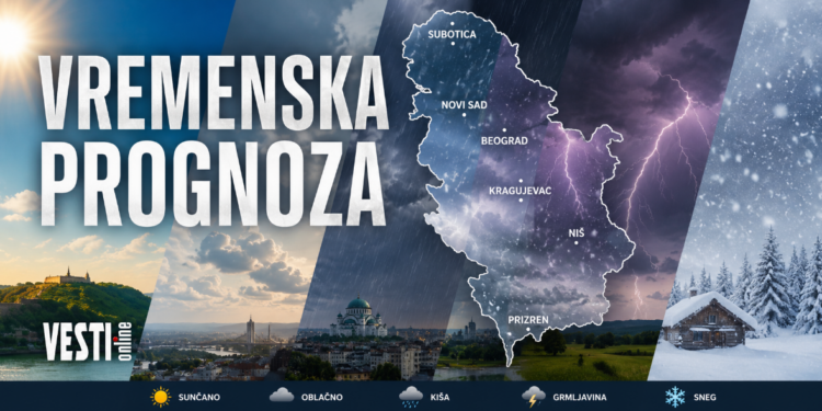 Crveni alarm prošao – danas sunčano, a sutra stižu pljuskovi i grmljavina
