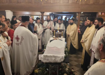 Podgorica: Sahranjena monahinja Hristina, tiha služiteljka Boga i naroda