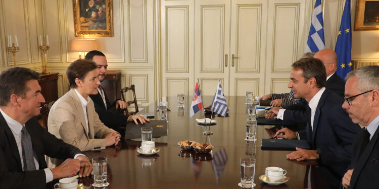 Brnabić: Dobri odnosi Srbije i Grčke, saradnja uskoro još bolja (FOTO)