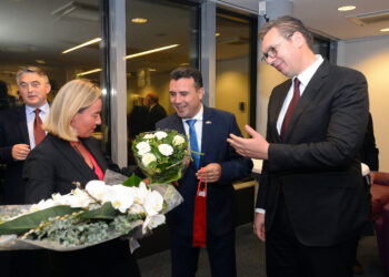 Vučić na večeri sa Mogerini i liderima Zapadnog Balkana
