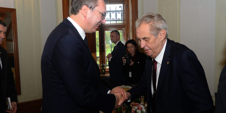 Vučić i Zeman o mogućnosti promene stava o Kosovu (VIDEO)