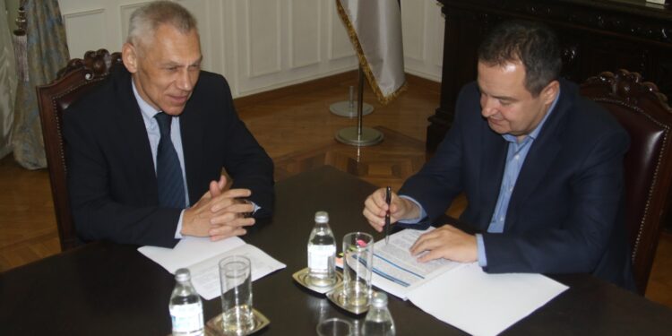 Dačić s ruskim ambasadorom Bocan Harčenkom