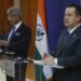 Dačić ispratio šefa diplomatije Indije