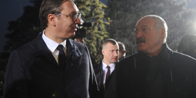 Srpska večera u čast Lukašenka (FOTO)