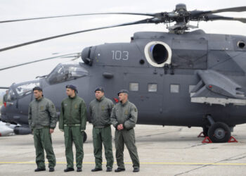 Ruski helikopteri Mi-35 nova snaga Vojske Srbije (FOTO)