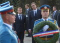 Predsednik Francuske u Beogradu (FOTO, VIDEO)