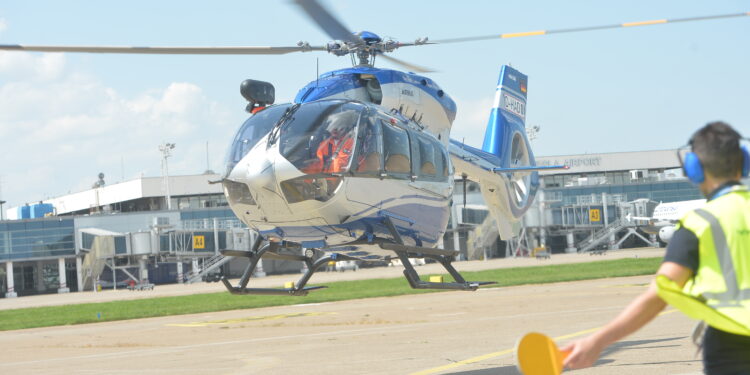 Prvi Erbasovi helikopteri za MUP Srbije sleteli u Beograd
