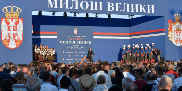 Svečano otvoren auto-put „Miloš Veliki“ (FOTO)